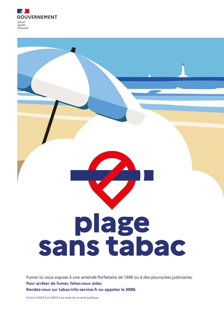 panneau+plage+sans+tabac